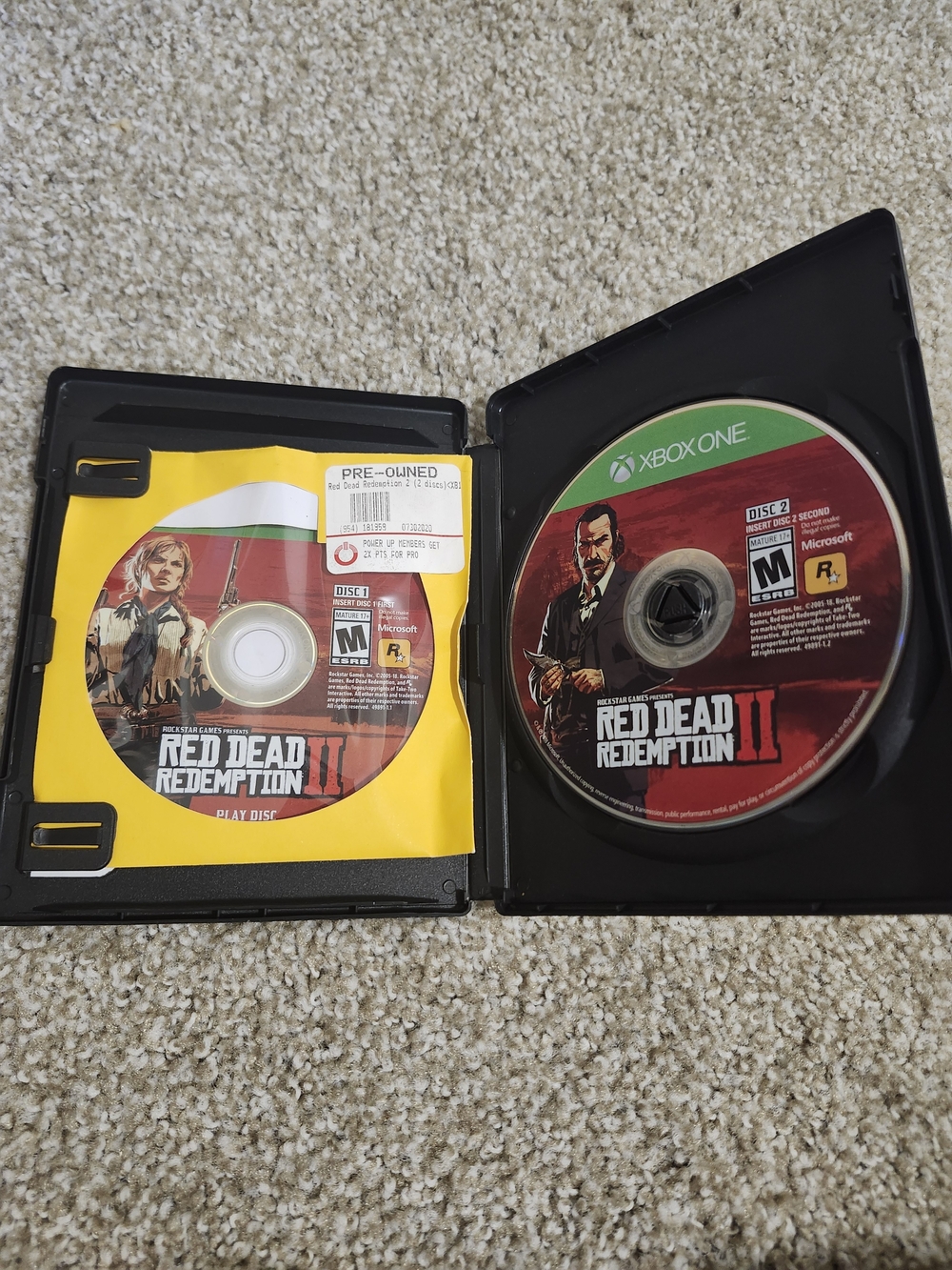 Red Dead Redemption II  2Disc Set - Xbox One